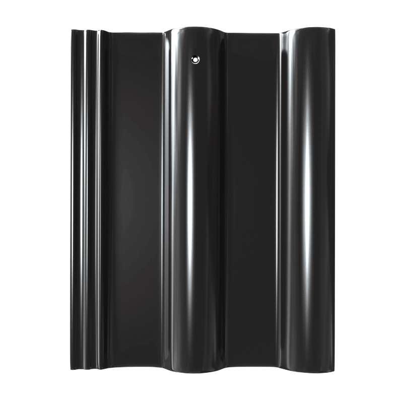 กระเบื้องหลังคาเซรามิค เอสซีจี รุ่นเอ็กซ์เซลล่า คลาสสิค สีออบสิเดียน เกรย์-1