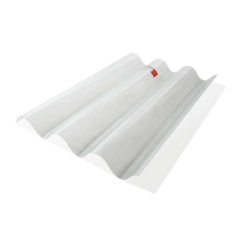 แผ่นโปร่งแสง เอสซีจี โปรลอน 50X120X0.12 ซม. สีใส-1