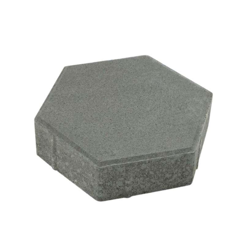 บล็อกปูพื้น เอสซีจี รุ่นบล็อกหกเหลี่ยม 22.7x19.7x6 ซม. สีเทา-1