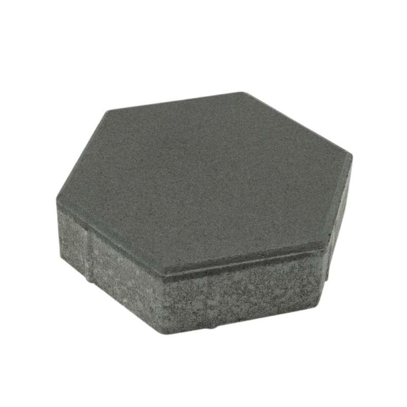 บล็อกปูพื้น เอสซีจี รุ่นบล็อกหกเหลี่ยม 22.7x19.7x6 ซม. สีดำ-1