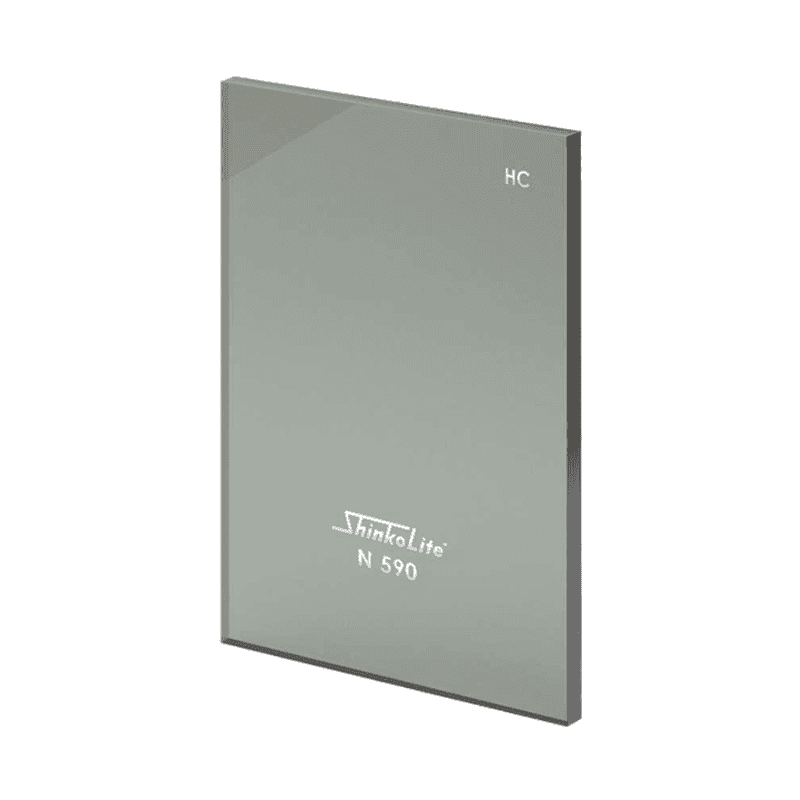 แผ่นหลังคาอะคริลิกโปร่งแสง Shinkolite รุ่น Heatcut สี โนเบิลกรีน  ขนาด 1380x3000x6 มม.-1