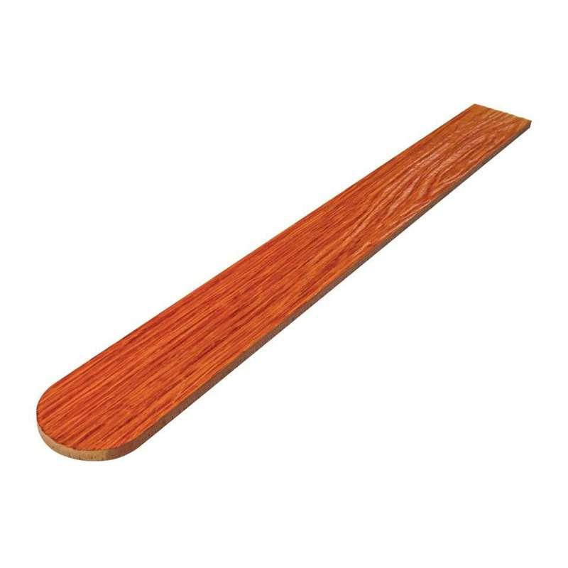 ไม้รั้ว เอสซีจี รุ่นเคิร์ฟ ขนาด 10x100x1.2 ซม. สีสักทองประกายเงาพลัส-1