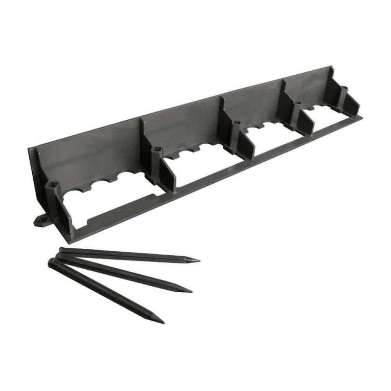 ขอบฝังดิน เอสซีจี สีดำ ขนาด 10x60x8 ซม.-1