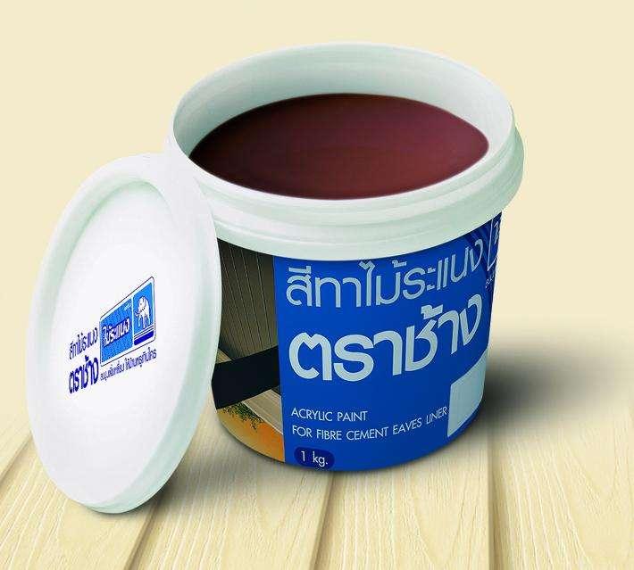 สีทาไม้ระแนง เอสซีจี สีน้ำตาลโอ๊ค-1