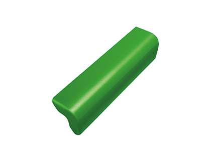 ครอบข้างปิดชาย ลอนคู่ เขียว-1