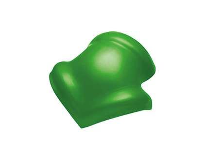 ครอบโค้ง 3 ทางลอนคู่ เขียว-1