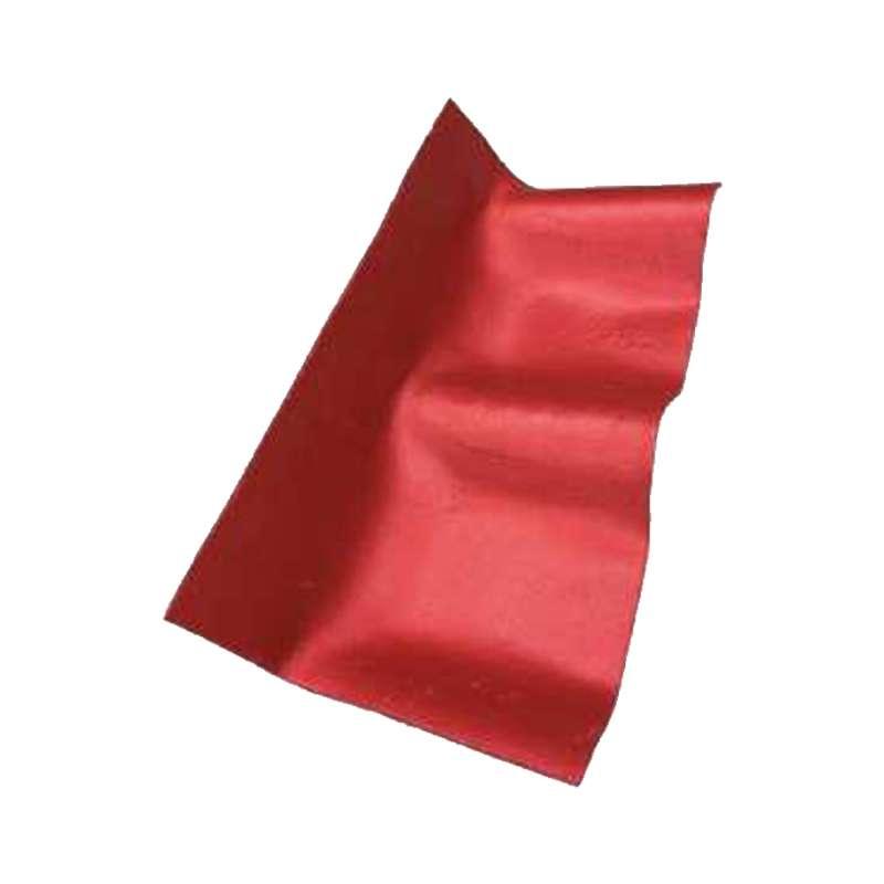 ครอบชนผนัง ไฟเบอร์ซีเมนต์ เอสซีจี รุ่นลอนคู่ จากขวาไปซ้าย สีแดงประกายมุก-1