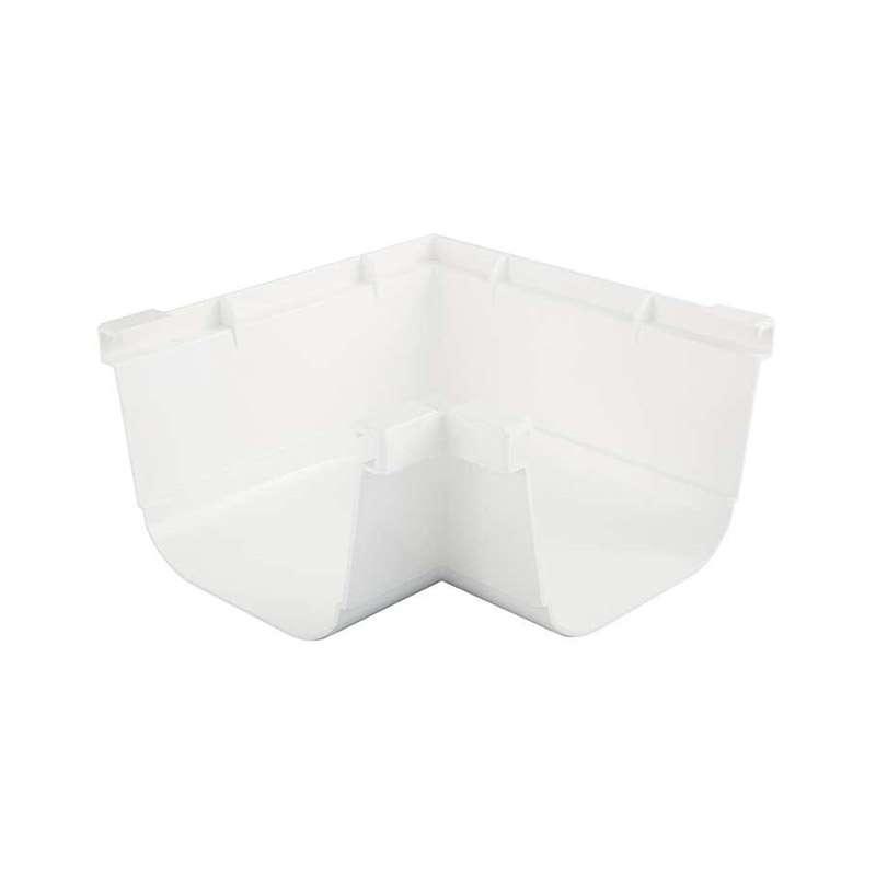 ครอบมุม 90 องศา สำหรับรางน้ำฝนไวนิล เอสซีจี รุ่นเดอลุกซ์ สีขาว-1