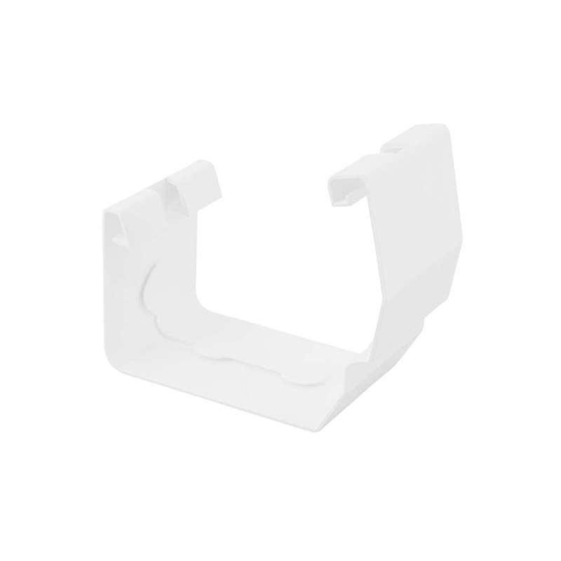 ครอบรางตรง สำหรับรางน้ำฝนไวนิล เอสซีจี รุ่นสมาร์ท สีขาว-1