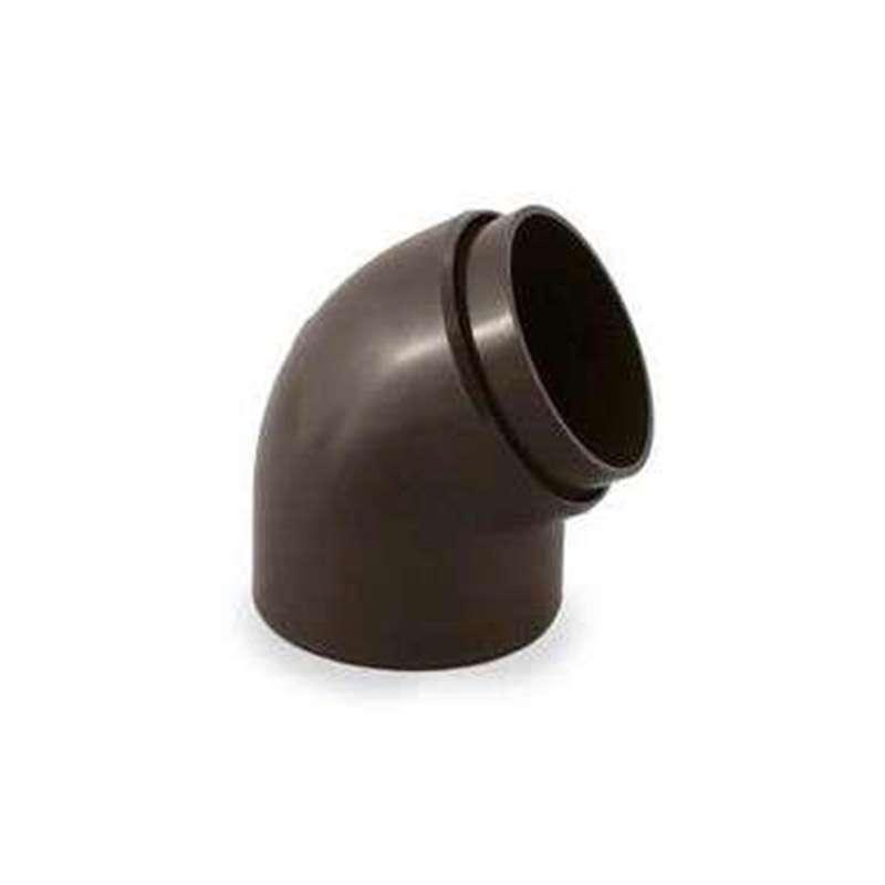 ข้องอ 15 องศา (กลม) สำหรับรางน้ำฝนไวนิล เอสซีจี รุ่นสมาร์ท สีน้ำตาลเข้ม-1