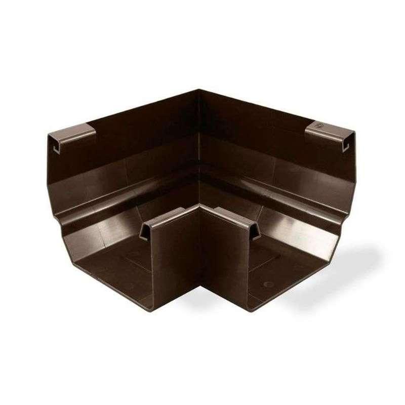 ครอบมุมนอก 90 องศา สำหรับรางน้ำฝนไวนิล เอสซีจี รุ่นสมาร์ท สีน้ำตาลเข้ม-1