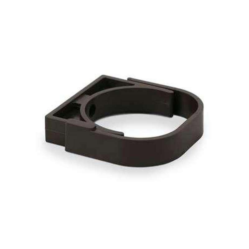 คลิปรัดท่อ (กลม) สำหรับรางน้ำฝนไวนิล เอสซีจี รุ่นสมาร์ท สีน้ำตาลเข้ม-1