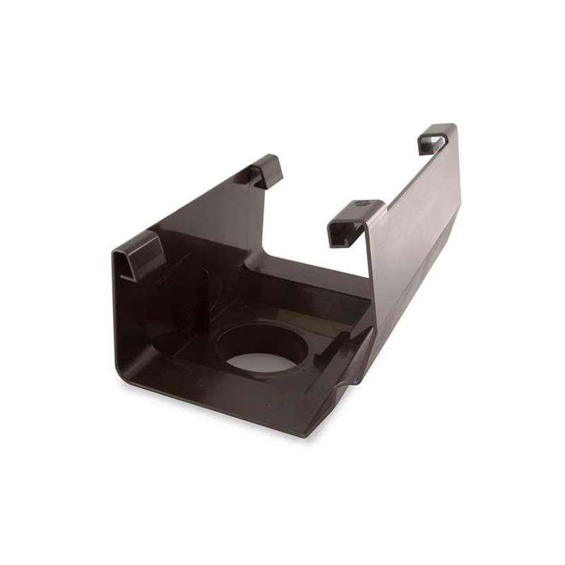 ครอบเชื่อมราง สำหรับรางน้ำฝนไวนิล เอสซีจี รุ่นสมาร์ท สีน้ำตาลเข้ม-1