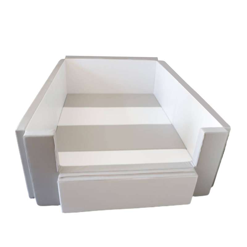 คอกกั้นเด็ก GEKO หนัง Silicone สีเทา-ขาว ขนาด 1.65x2.15 ม. (5 ฟุต)-1