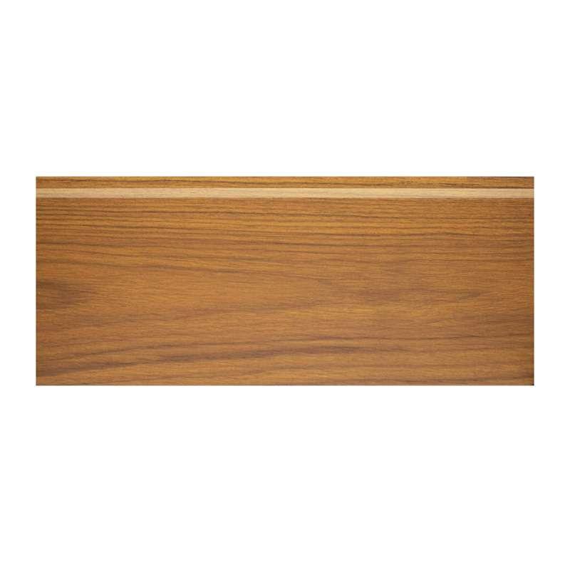 ผนังตกแต่ง เอสซีจี  รุ่น วูด-ดี ไทย ทีค ซีรีย์ สีสัก ขนาด 20x300x1.2 ซม.-1