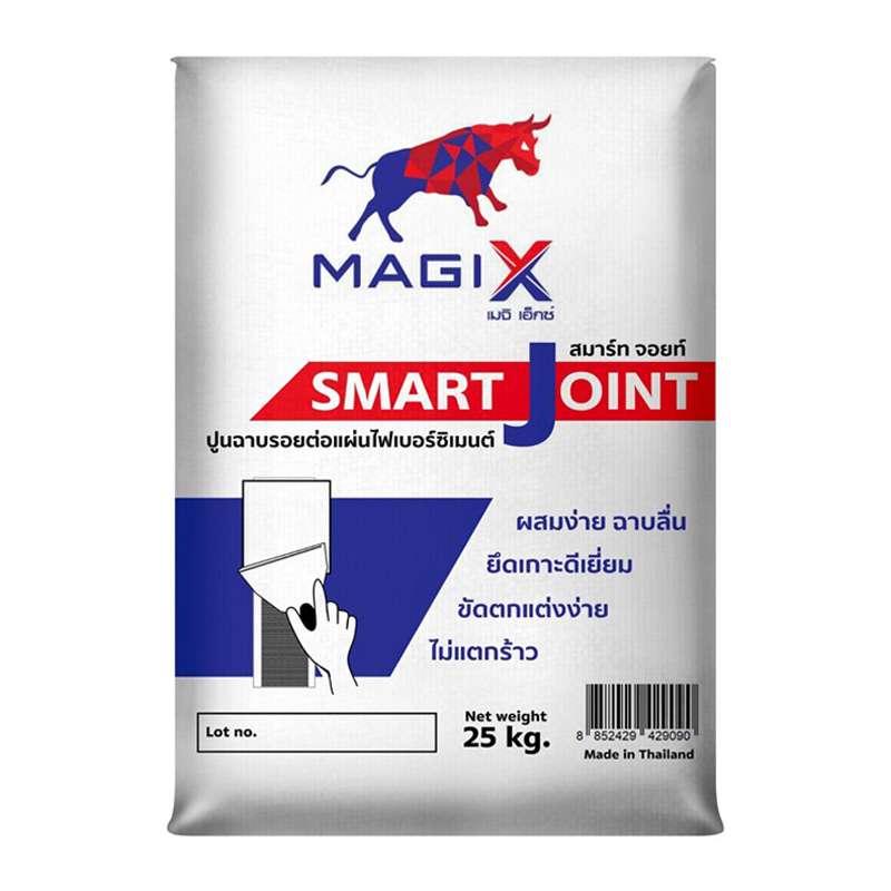 ปูนฉาบรอยต่อ smart board ขาว 25 กก. MagiX-1