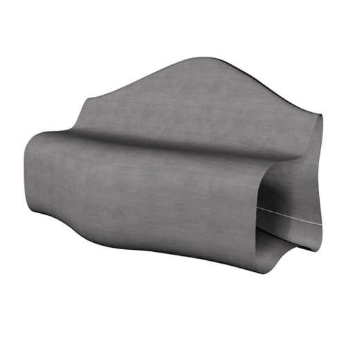 3D Printing โซฟา Relaxing Curve 3 ที่นั่ง #1-1