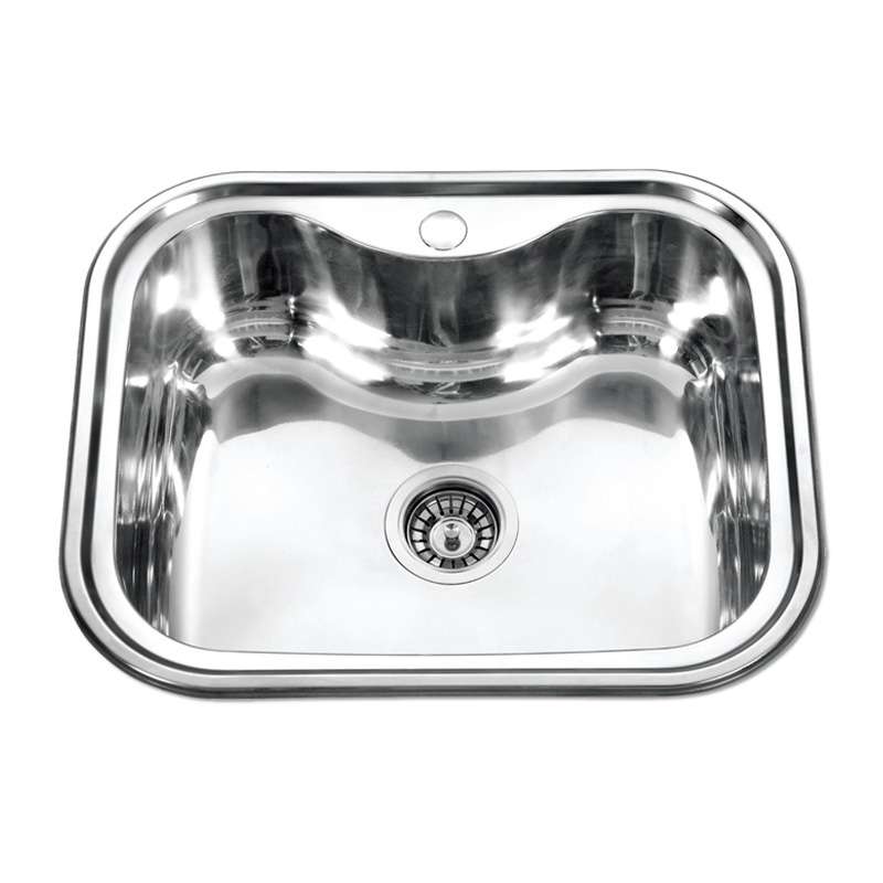 อ่างล้างจาน 1หลุม รุ่น D5848P-S304 FIONA-1