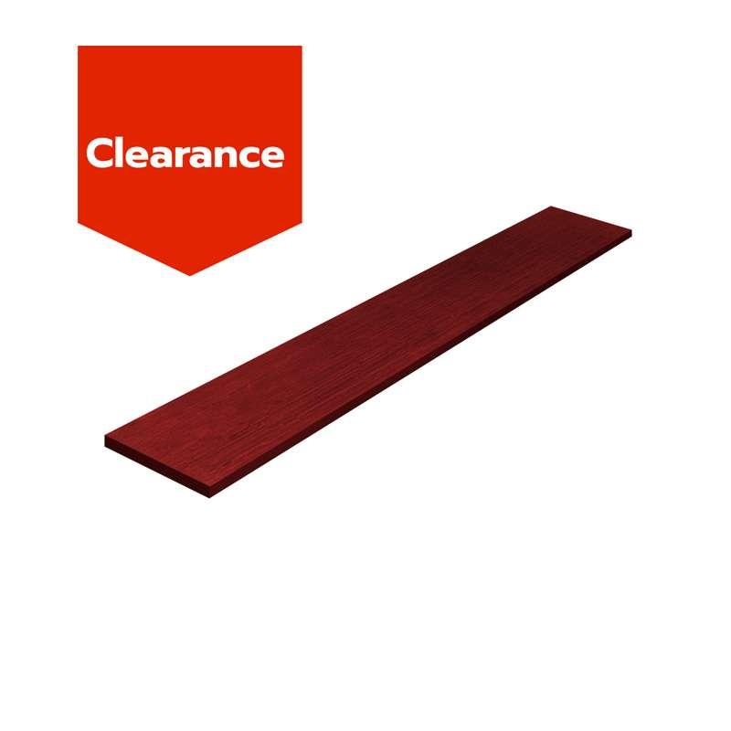 ไม้ตกแต่งบันได เอสซีจี ลูกตั้ง ขนาด 18x120x1.6 สีไม้แดง-1