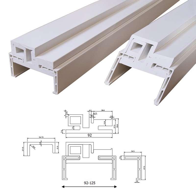 วงกบ WPC UNIX Sub H เปียก 70x200 สีขาว-1