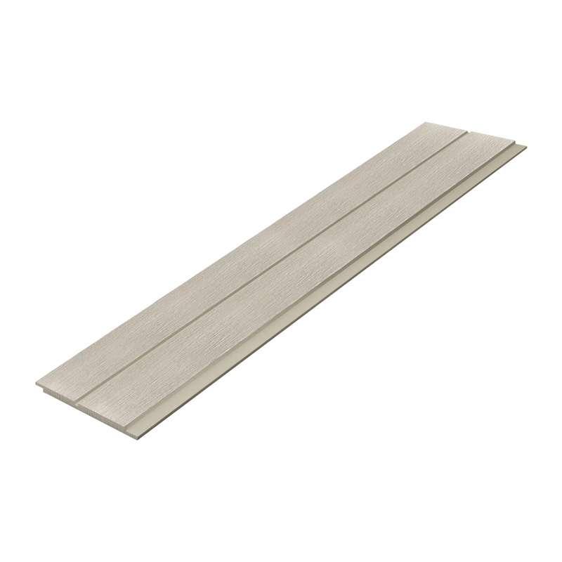 ผนังบังใบ เอสซีจี  รุ่นรัสติค ผิวลายเสี้ยน เซาะร่อง 4 นิ้ว ขนาด 23.6x300x1.0 ซม. สีซีเมนต์-1