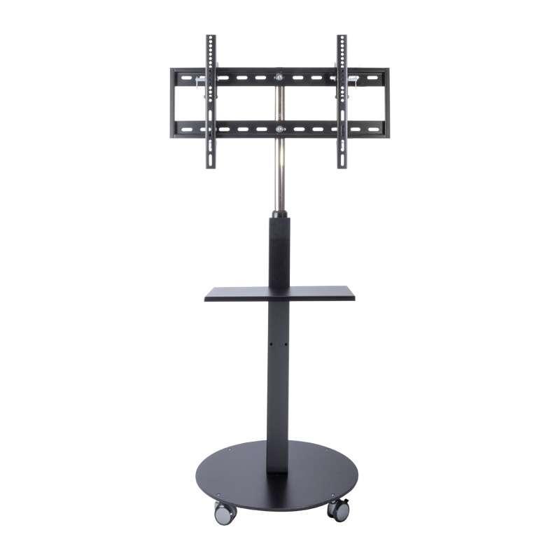 Sure Vision ขาตั้งทีวี  ขนาด 32-55 นิ้ว รุ่น V19 (มีล้อเลื่อน ปรับระดับด้วยแป้นมือหมุน พร้อมชั้นวาง)-1