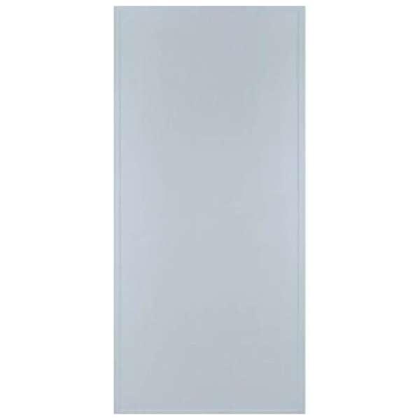 ประตู PVC UNIX SUPER(L1) เรียบ70X180 เทา เจาะ-1