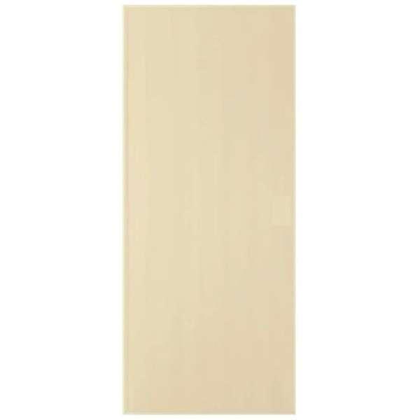 ประตู PVC UNIX SUPER(L1) เรียบ70X180 ครีม เจาะ-1