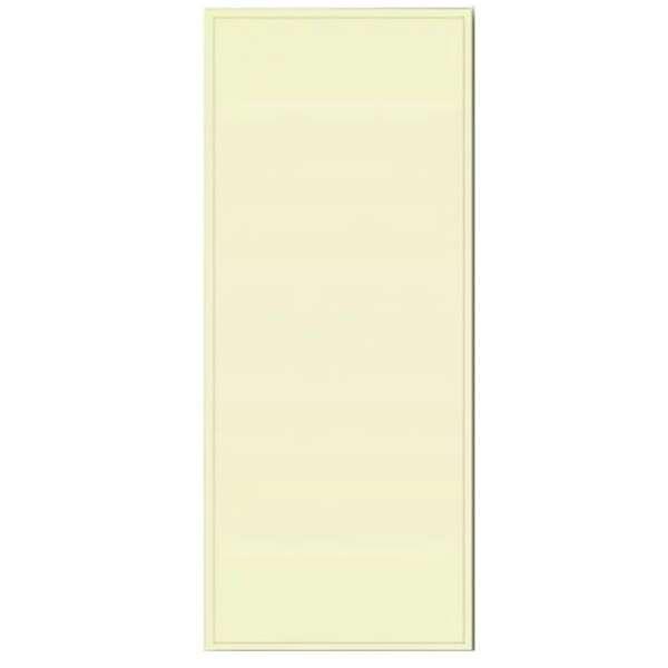 ประตู PVC UNIX  Extra P1 70X200 ครีม เจาะ-1