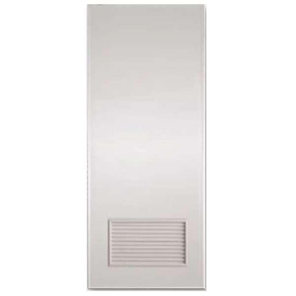 ประตู PVC UNIX รุ่น Extra P2 สีเทา 70x180 ซม. (เจาะลูกบิด)-1