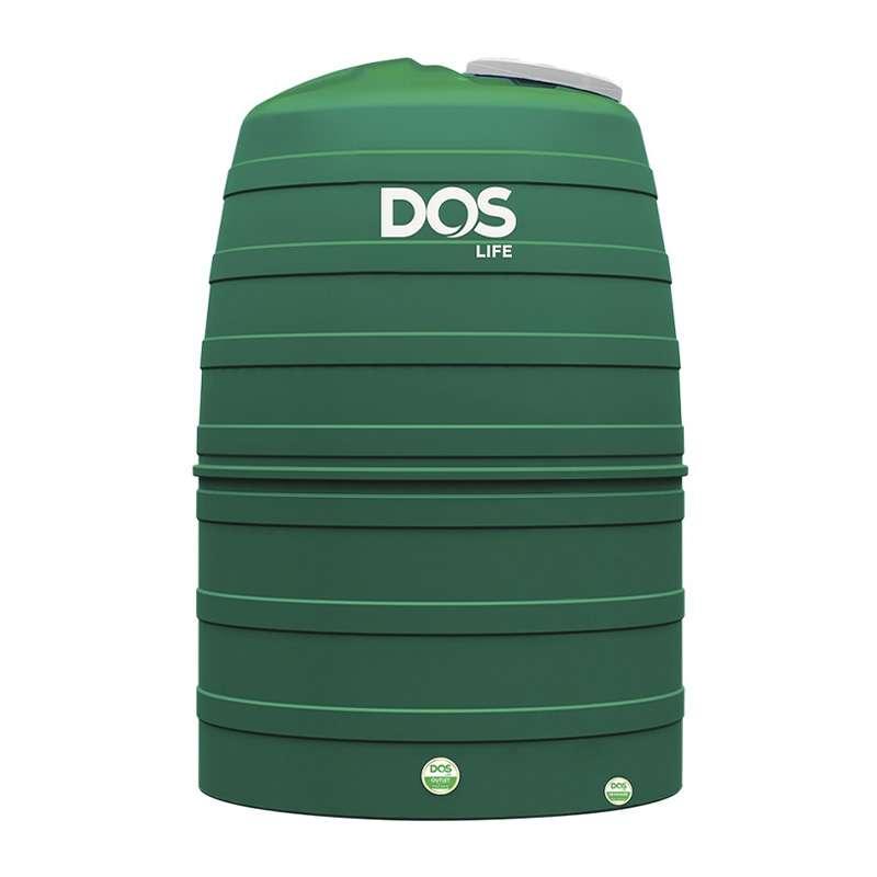 ถังเก็บน้ำบนดิน DOS 2,000 ลิตร GREENARY รุ่น ECO-04/GR-2000L สีลีฟกรีน-1