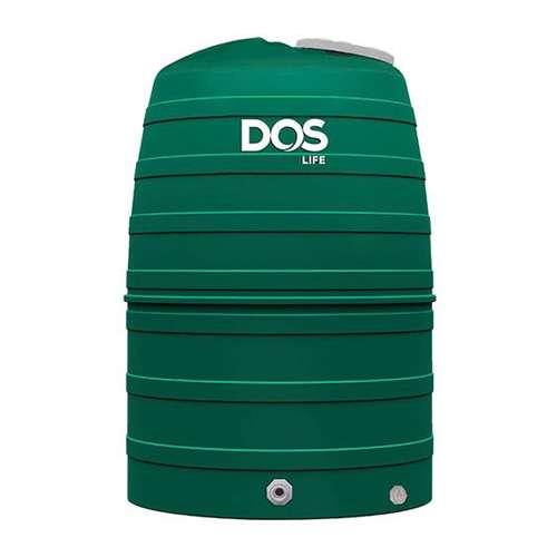 ถังเก็บน้ำบนดิน DOS 1,500 ลิตร GREENERY รุ่น ECO-04/GR-1500L สีลีฟกรีน-1