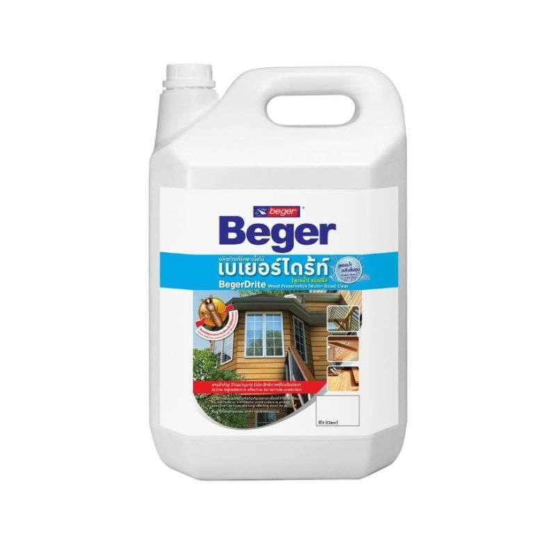 น้ำยารักษาไม้ BEGER DRITE#น้ำ CL ขนาด 4L-1