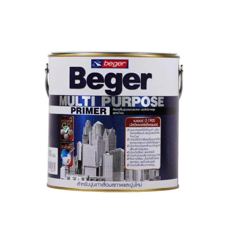 สีรองพื้นปูนเอนกประสงค์ BEGER PRIMER B-1900 ขนาด 1GL-1