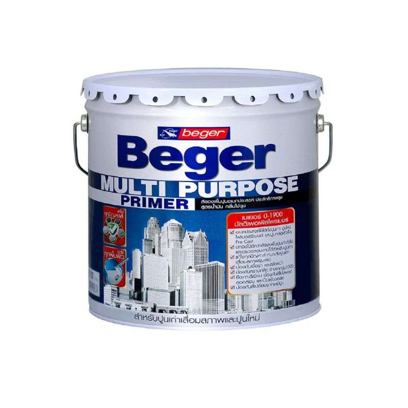 สีรองพื้นปูนเอนกประสงค์ BEGER PRIMER B-1900 ขนาด 5GL-1