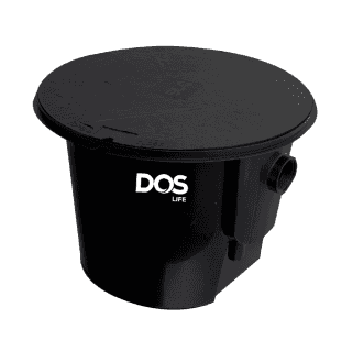 ถังดักไขมัน DOS G-TEK ถังดักไขมันใต้ดิน รุ่น GT-09/BK-30L ขนาด 30 ลิตร-1