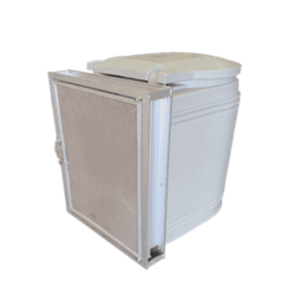 ถังขยะฝังกำแพง DOS รุ่น GOLD BL4-01/PL-60L/L สี Poly ขนาด 60 ลิตร (มือจับด้านซ้าย)-1