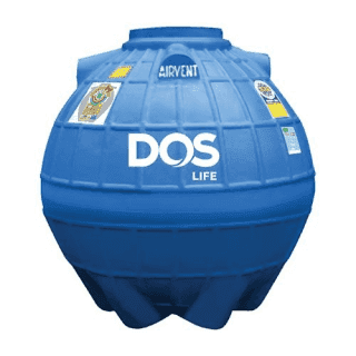ถังเก็บน้ำใต้ดิน DOS 4,000 ลิตร DUT-02/BL-1
