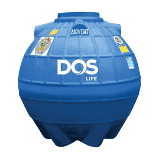 ถังเก็บน้ำใต้ดิน DOS 3,000 ลิตร Extra DUT-02/BL-3000L-1