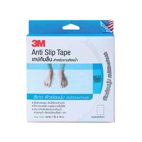 เทปกันลื่น 3M ขนาด 1*180ซม. สีขาว 3M -1