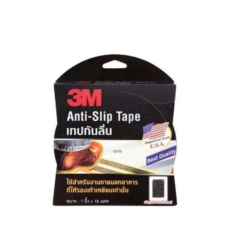 เทปกันลื่นรองเท้า 3M ขนาด 1 นิ้ว X 18 ม. สีดำ 3M -1