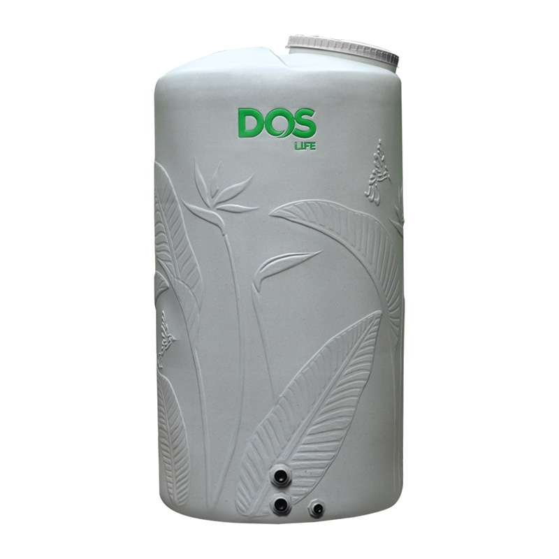 ถังเก็บน้ำ DOS 1000 ลิตร DOS PARADISE Silver Combac รุ่น HY-64/GG-1000L สี Granite Grey-1
