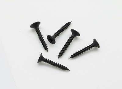 ตะปูเกลียวปลายแหลม ดรายวอลล์ดำ ซี-โค่ (1") (100 ตัว/ถุง)-1