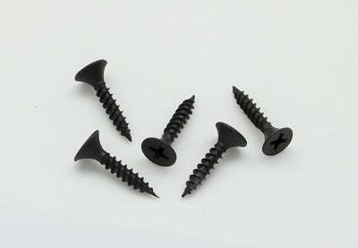 ตะปูเกลียวปลายแหลม ดรายวอลล์ดำ ซี-โค่ (¾") (100 ตัว/ถุง)-1