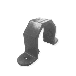 คลิปรัดท่อ (กลม) เทา (40/ก)-1