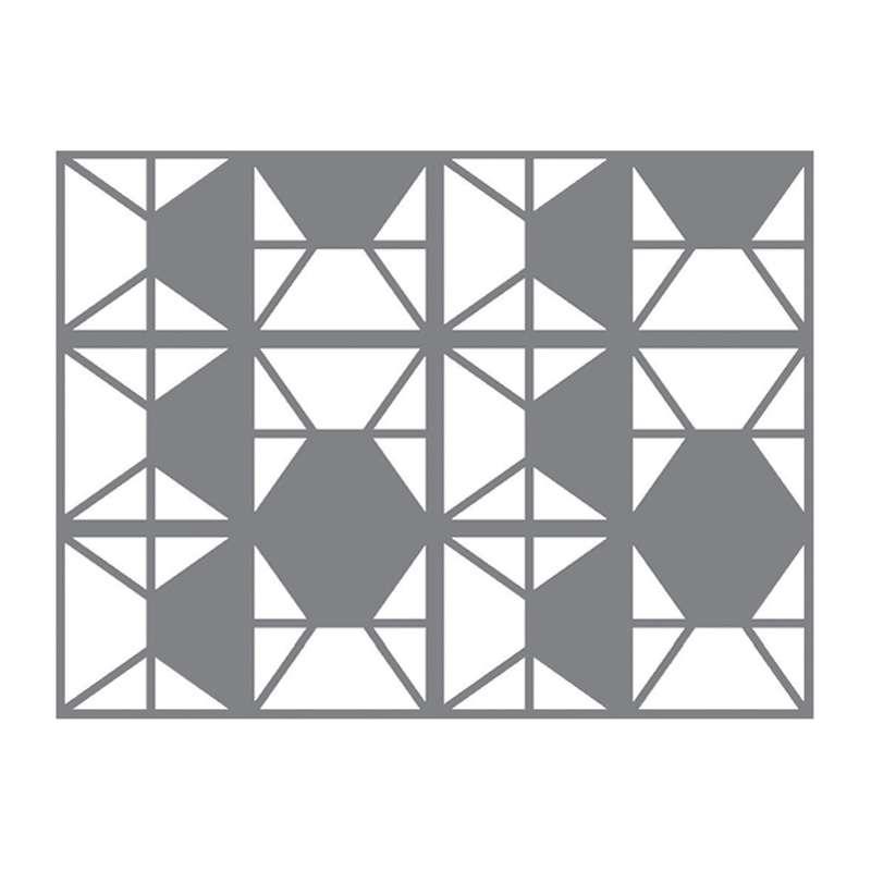 ผนังตกแต่ง เอสซีจี รุ่นเฟรทเวิร์ค ลาย Fabric ขนาด 100x100x0.8 ซม. สีรองพื้น-1