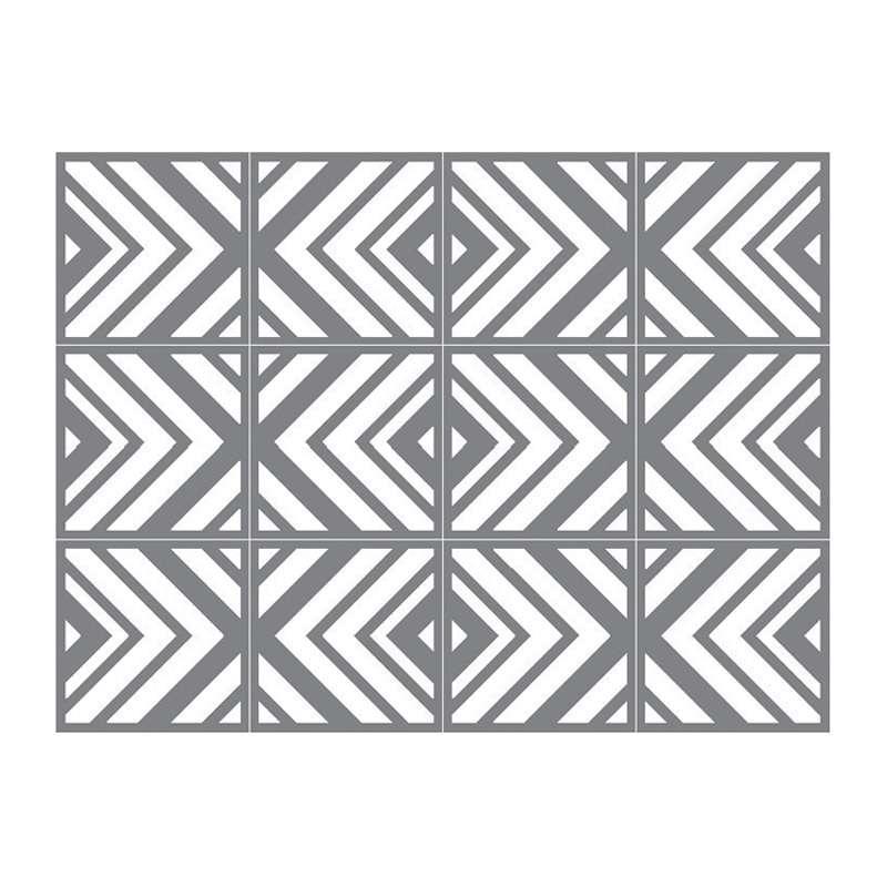 ผนังตกแต่ง เอสซีจี รุ่นเฟรทเวิร์ค ลาย Compatibility ขนาด 100x100x0.8 ซม. สีรองพื้น-1