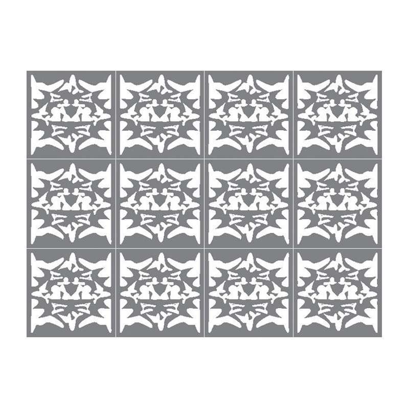ผนังตกแต่ง เอสซีจี รุ่นเฟรทเวิร์ค ลาย K9 ขนาด 100x100x0.8 ซม. สีรองพื้น-1