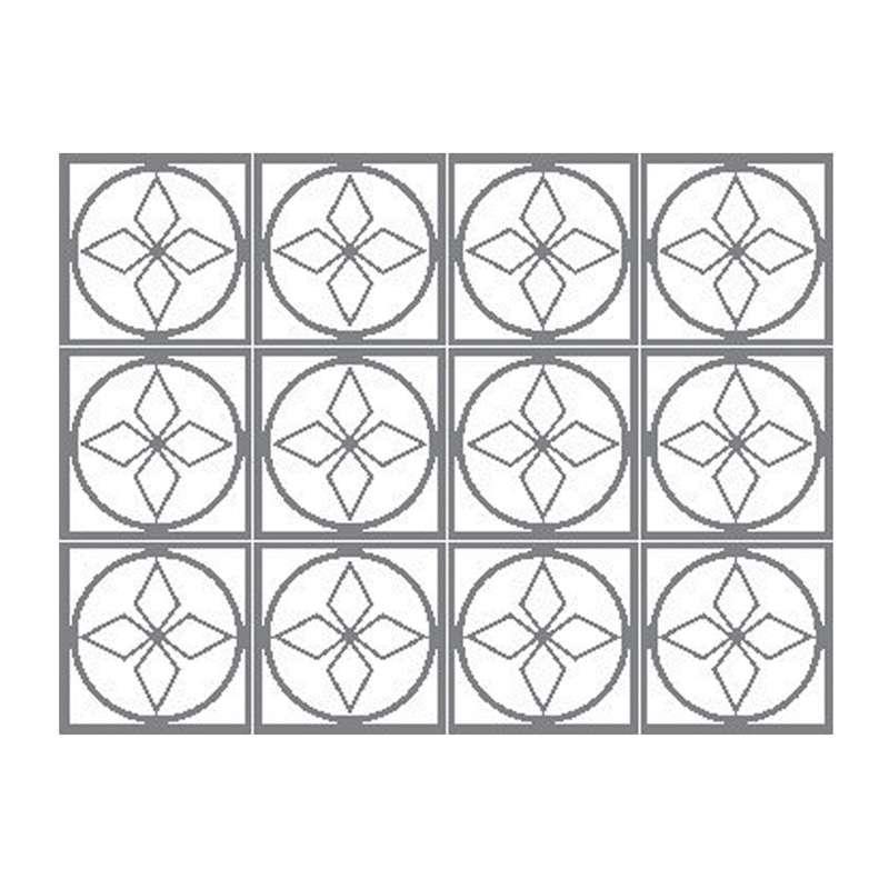 ผนังตกแต่ง เอสซีจี รุ่นเฟรทเวิร์ค ลาย Melody.o.r ขนาด 100x100x0.8 ซม. สีรองพื้น-1