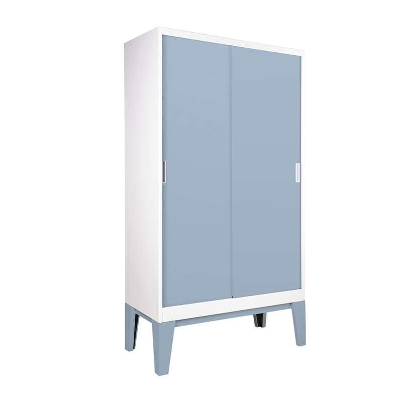 ตู้เสื้อผ้าRopa บานเลื่อนทึบ สีเทา-1